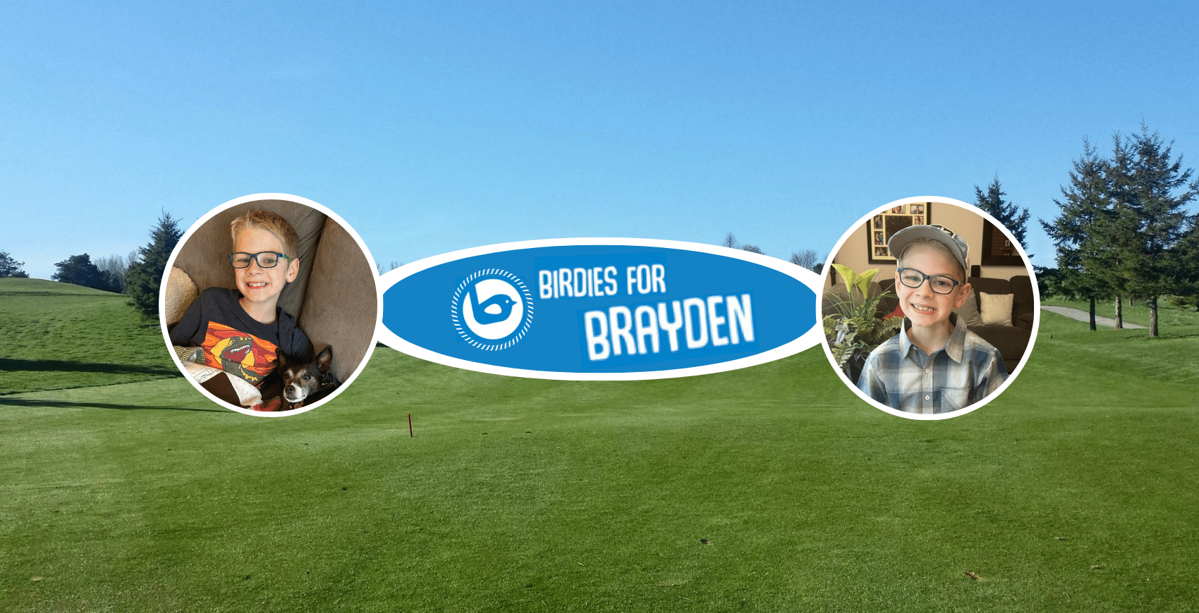 Birdies For Brayden Website Banner